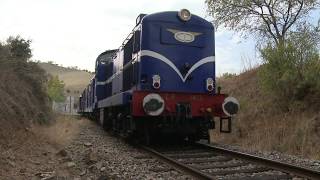 O comboio Presidencial na Quinta do Vesúvio - Douro
