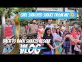 Couple Rat Snake Rescuesd | Awareness About Snakes In Ladies 😰