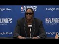 Myles Turner PostGame Interview  Indiana Pacers vs New York Knicks