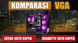 RAKIT PC GAMING SULTAN 30 JUTAAN AMD RYZEN 9 7950X3D + VGA ZOTAC vs GIGABYTE RTX 4070 SUPER