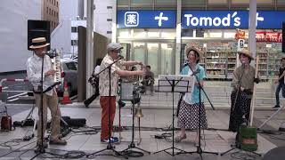 HOTCH POTCH JUG BAND @壱弐参横丁入口(定禅寺ストリートジャズフェスティバル2024