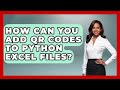 How Can You Add QR Codes To Python Excel Files? - Python Code School