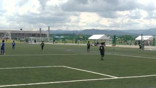 7/5(土)道新スポーツ旗2回戦vs末広北 前半＠東光スポーツ公園(朝日サッカー少年団2014旭川)