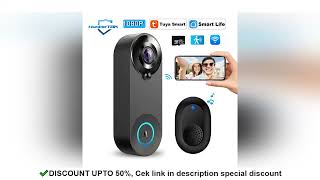 1080P Wireless Video Doorbell Camera WiFi Smart Door Bell Tuya Smart Home Security Motion Detect