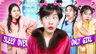 Boy Wants To Join Girls Only Sleepover Party!