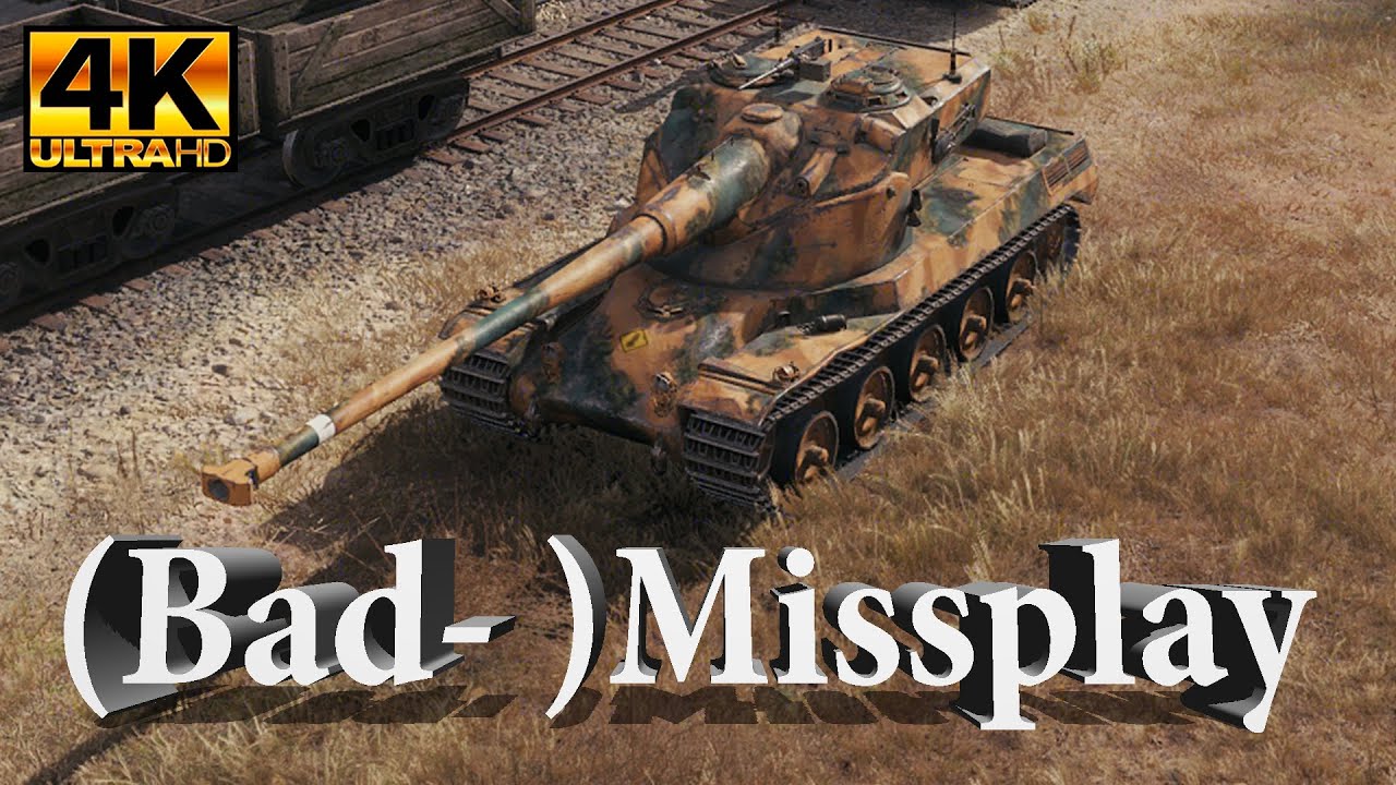 AMX 50 B In Ultra HD 4K (Bad- )Missplay 10640 Dmg, 4 Kills, 1681 Exp ...