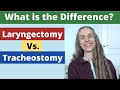 Laryngectomy Versus Tracheostomy. What is the Difference? Life with a Vent