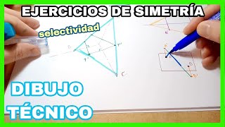 SIMETRÍA - ejercicios de simetría