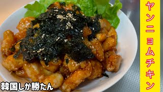 みんな大好き【ヤンニョムチキン】