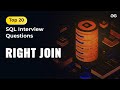 Right Join | Ep-12 | Top 20 SQL Interview Questions | GeeksforGeeks