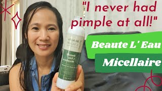 Beaute L' Eau Micellaire from Beautederm || No more breakouts, no more pimples