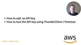 AWS Cyber Security - How you secure your API using API Gateway keys