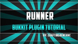 Runner (Bukkit Plugin Tutorial)