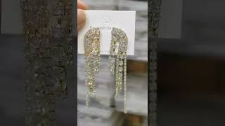 AD Stone Dangler Earring