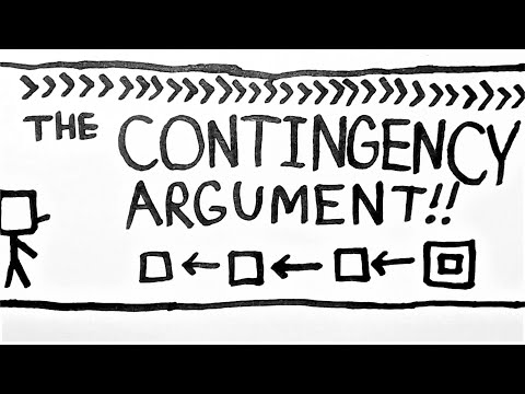 How does Ibn Sina argue for the position that God exists?