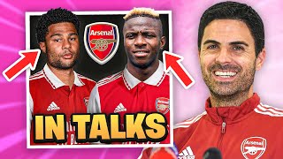 Victor Osimhen TRANSFER Meeting With Arsenal! | Serge Gnabry Open To Arsenal Return!