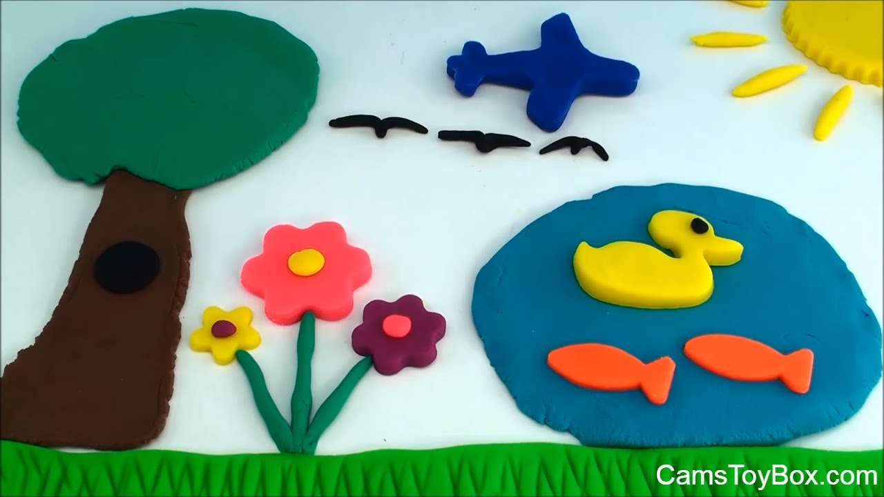 Play Doh Ideas Learn To Make Some Playdoh Flowers Play Dough