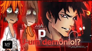 🇧🇷🇺🇲 Kokujin no Tenkousei react to Akira Fudou (Devilman crybaby) | Coração humano | Enygma