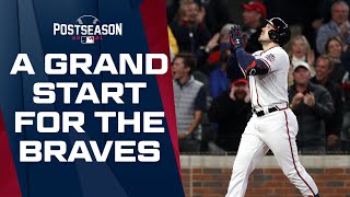 1ST INNING GRAND SLAM! The Braves get off to an INCREDIBLE start in World Series Game 5!