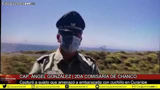 Capitán Ángel González habla de situación vivida en Curanipe el 25-12-2020