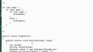 Java Tutorial Nested if-else Statements