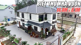 Mẫu Biệt Thự Nhà Vườn Mái Nhật TINH TẾ Đẹp Đến Từng Chi Tiết