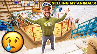 SELLING My BACKYARD FARM Animals at the AUCTION!!! (Emotional)