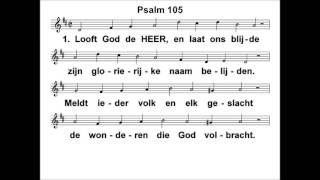 LVDM1617 mei 2017 instrumentaal Psalm 105:1 en 3 Looft God den Heer en laat ons blijde