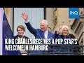 King Charles receives a pop star's welcome in Hamburg