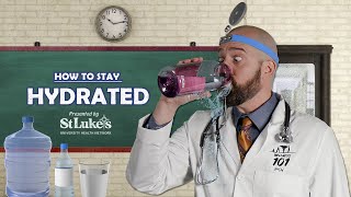 How to Stay Hydrated in Just Five Steps - Wellness 101 Sho3 #water #hydrated #health