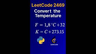 LeetCode 2469 Convert the Temperature in Python | Easy Coding Tutorial for Beginners