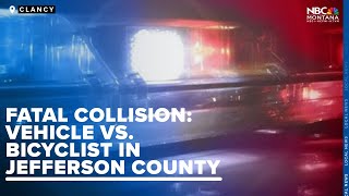 1 person dead in vehicle, bicyclist collision in Jefferson Co.