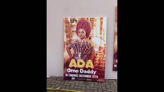 We’re outside for Ada omo Daddy #mercyaigbe #cinema #lagos