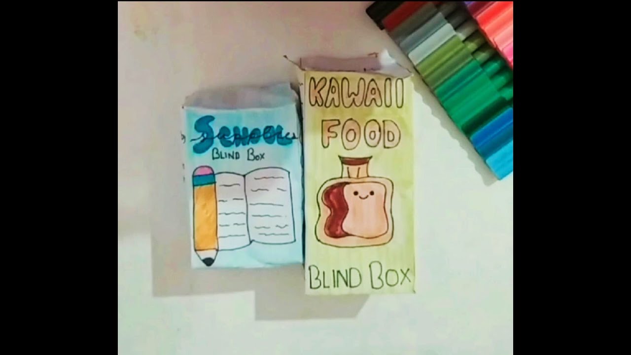Diy Blind Box Youtube
