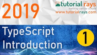 1 TypeScript Introduction and Installation 2019 - Tutorial Rays | By Umar Rahman