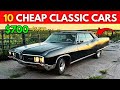 10 Affordable Classic Cars Under $5,000 for Sale (updated)