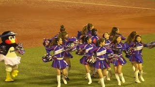 20151017 まさに勝利の女神様!! 東京ヤクルトPassionのOpening Performance「EZ DO DANCE」