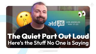 What Nobody’s Saying About AI in L&D | My ATD ICE 2026 Recap