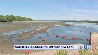 Low water levels, sediment near Morrow Dam cause concerns