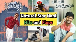 Nani hits and Flops all telugu movies list upto antey sundaraaniki movie