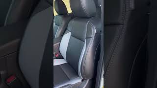 Toyota Tacoma Leather Seats From Katzkin | Black \u0026 Grey Leather