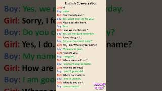 English Conversation - easy level