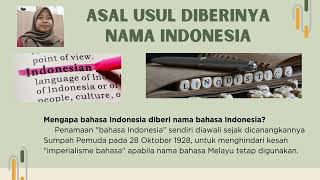 sejarah \u0026 dan kedudukan bahasa indonesia