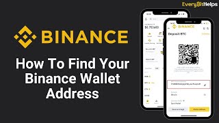 Find binance wallet address || binance wallet address kaise nikale || binance address copy