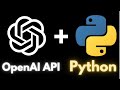 Use OpenAI API Python tutorial | How to do chat completion using openai and python