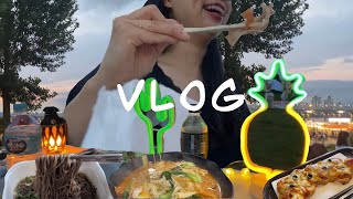 [VLOG] 한강에서 놀고먹고 다하는 브이로그🏖 | 오랜만에 만난 친구들이랑 힐링하는 주말 | 프리랜서 소아 작업치료사 일상 | 한강피크닉