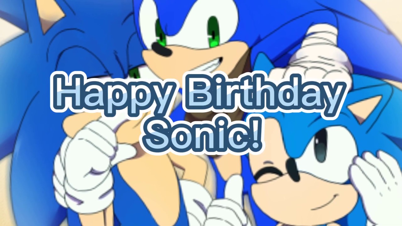 Happy Birthday Sonic Font