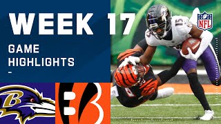 Ravens vs. Bengals Week 17 Highlights | NFL 2020