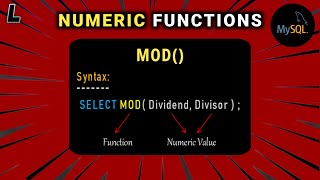 Numeric Functions in SQL | MOD Function | SQL Series: #22