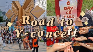 [Diary Vlog] Đường đến Y-concert